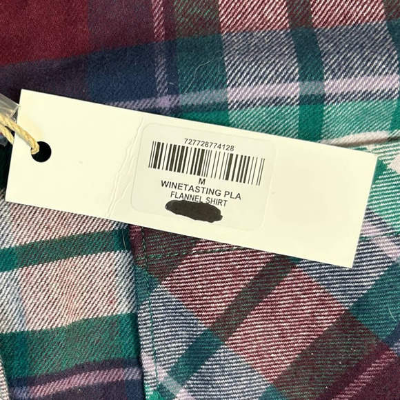 NATURAL Reflections Plaid Flannel, New with Tags, Women’s M - Picture 7 of 7